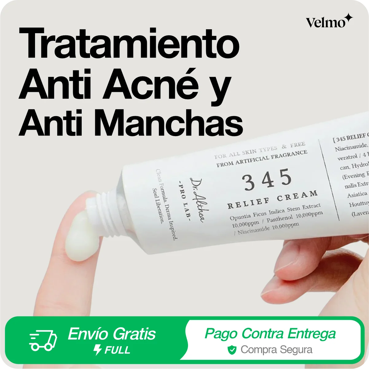 Crema 345 Relief de Dr. Althea