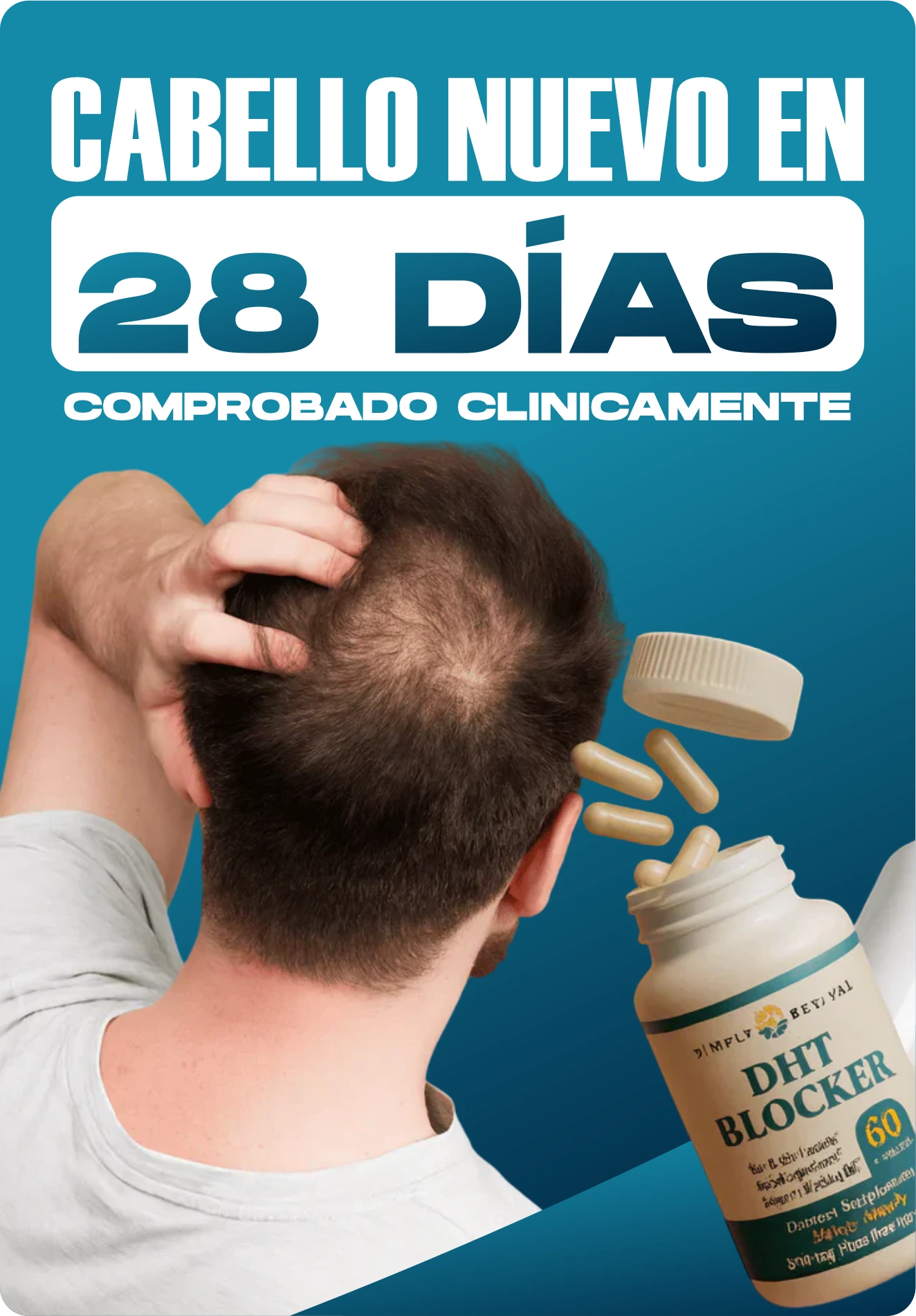 BLOQUEADOR DE DHT ® | RECUPERA TU CABELLO EN 3 SEMANAS
